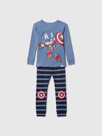 Pigiama Marvel in cotone biologico spazzolato per neonati e bambini piccoli