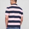 Polo a righe con logo Gap × Malbon