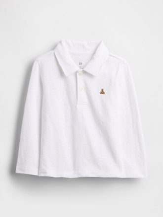 Polo in cotone biologico per neonati e bambini piccoli