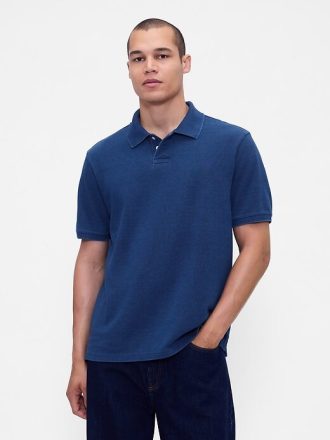 Polo in piquet rilassata