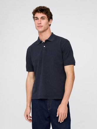 Polo in piquet rilassata