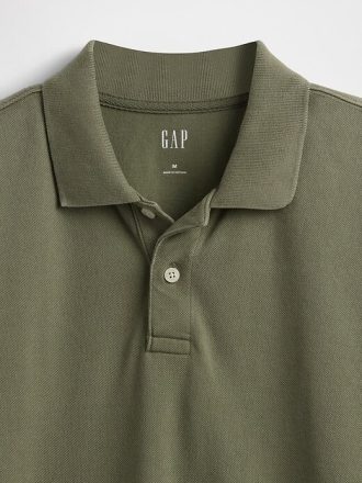 Polo in piquet rilassata