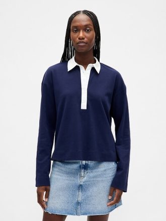 Polo pesante in cotone biologico VintageSoft