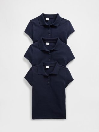 Polo uniforme per bambini (confezione da 3)