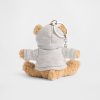Portachiavi con cappuccio a forma di orso Brannan