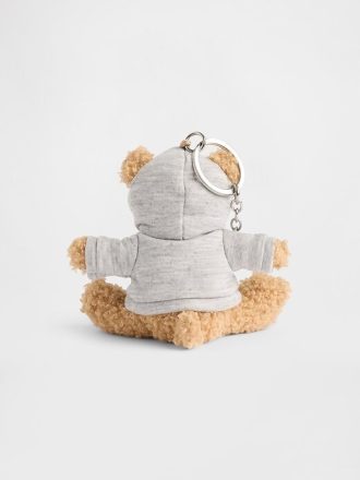 Portachiavi con cappuccio a forma di orso Brannan