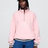 Pullover con zip a un quarto e logo pesante Gap × Malbon