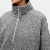 Pullover trapuntato jacquard con mezza zip GapFit Pullover trapuntato jacquard con mezza zip GapFit