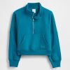 Pullover VintageSoft con mezza zip per bambini