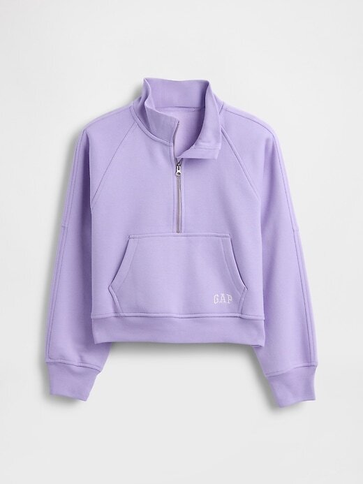 Pullover VintageSoft con mezza zip per bambini Pullover VintageSoft con mezza zip per bambini