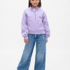 Pullover VintageSoft con mezza zip per bambini Pullover VintageSoft con mezza zip per bambini