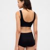 Reggiseno a triangolo con logo Gap in cotone elasticizzato biologico