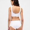 Reggiseno a triangolo con logo Gap in cotone elasticizzato biologico