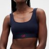 Reggiseno a triangolo con logo Gap in cotone elasticizzato biologico