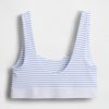 Reggiseno a triangolo con logo Gap in cotone elasticizzato biologico