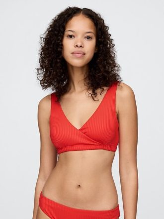 Reggiseno bikini a coste