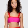Reggiseno bikini a fascia color block Reggiseno bikini a fascia color block