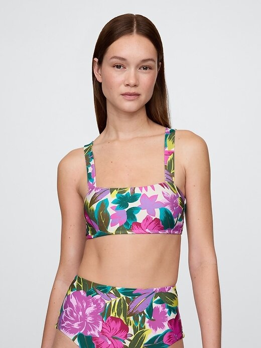 Reggiseno bikini a fascia color block Reggiseno bikini a fascia color block