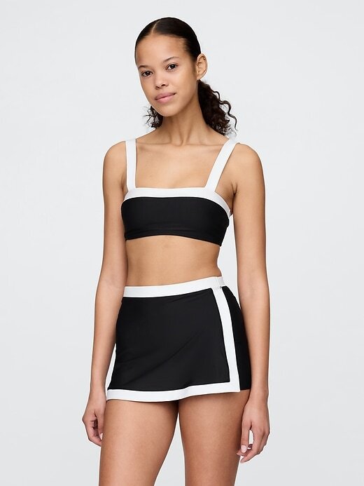 Reggiseno bikini a fascia color block Reggiseno bikini a fascia color block