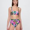 Reggiseno bikini a fascia color block Reggiseno bikini a fascia color block