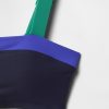 Reggiseno bikini a fascia color block Reggiseno bikini a fascia color block
