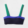 Reggiseno bikini a fascia color block Reggiseno bikini a fascia color block