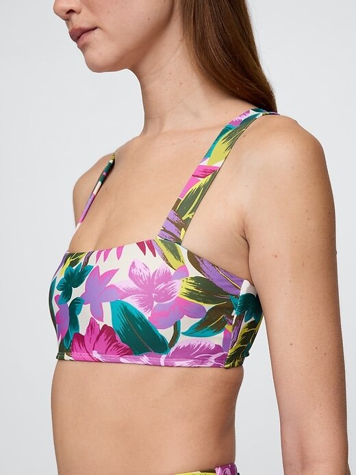 Reggiseno bikini a fascia color block Reggiseno bikini a fascia color block