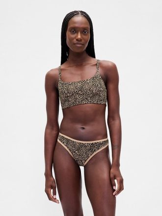 Reggiseno bralette in cotone elasticizzato biologico