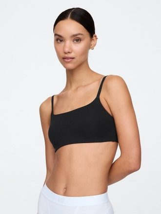 Reggiseno bralette in cotone elasticizzato biologico