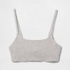 Reggiseno bralette in cotone elasticizzato biologico Reggiseno bralette in cotone elasticizzato biologico
