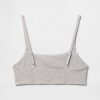 Reggiseno bralette in cotone elasticizzato biologico Reggiseno bralette in cotone elasticizzato biologico