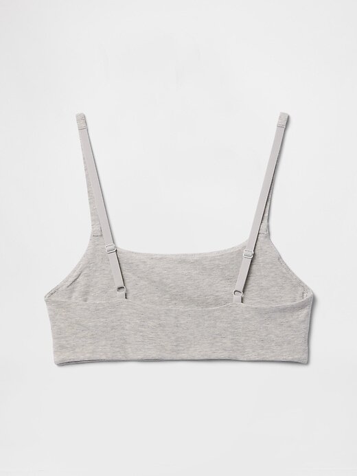 Reggiseno bralette in cotone elasticizzato biologico Reggiseno bralette in cotone elasticizzato biologico