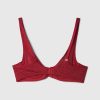 Reggiseno semi-demi senza fodera in pizzo