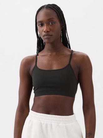 Reggiseno senza cuciture con schiena incrociata