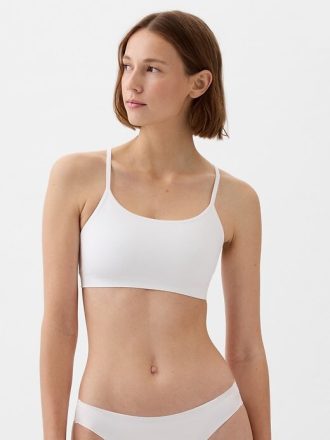 Reggiseno senza cuciture con schiena incrociata