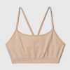 Reggiseno senza cuciture con schiena incrociata