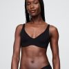 Reggiseno senza fodera in cotone elasticizzato biologico