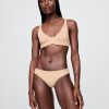 Reggiseno senza fodera in cotone elasticizzato biologico