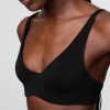 Reggiseno senza fodera in cotone elasticizzato biologico