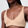 Reggiseno senza fodera in cotone elasticizzato biologico