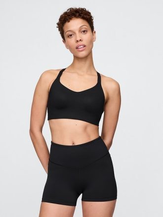 Reggiseno sportivo incrociato ad alto impatto GapFit Power