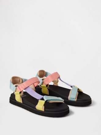 Sandali con cinturino in tela per bambini