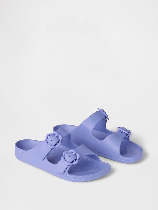 Sandali con fibbia a forma di fiore in EVA per bambini Sandali con fibbia a forma di fiore in EVA per bambini