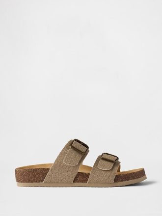 Sandali in sughero con fibbia per bambini