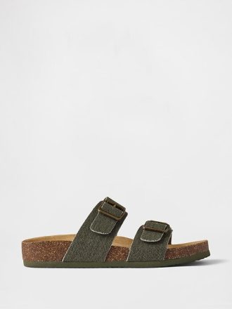 Sandali in sughero con fibbia per bambini
