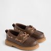 Scarpe da barca in pelle vegana per bambini Scarpe da barca in pelle vegana per bambini
