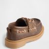 Scarpe da barca in pelle vegana per bambini Scarpe da barca in pelle vegana per bambini