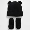 Set berretto e guanti CashSoft Bear per neonati e bambini