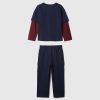Set di abiti cargo abbinabili per neonati e bambini piccoli