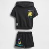 Set di abiti con cappuccio VintageSoft per neonati e bambini piccoli